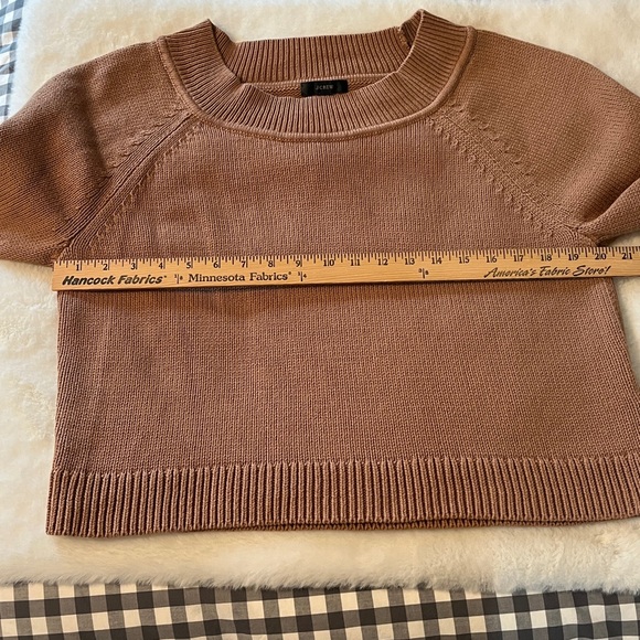 J. Crew relaxed sleeve Boatneck Beach sweater‎ 100% cotton - Picture 8 of 15